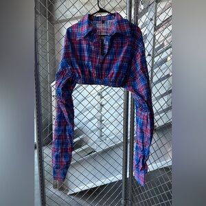 TLZ L’Femme Cropped Flannel